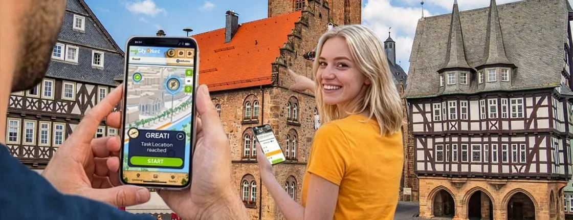 Self-guided digital scavenger hunt in Alsfeld