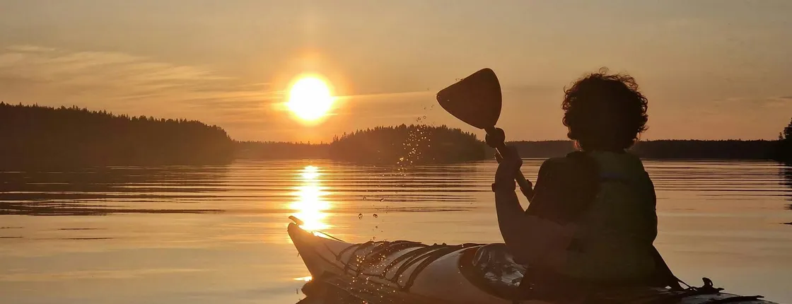 Luleå archipelago guided kayak experience