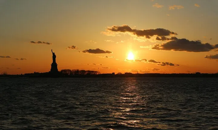 NYC Skyline and Statue of Liberty Harbor Lights Night Cruise