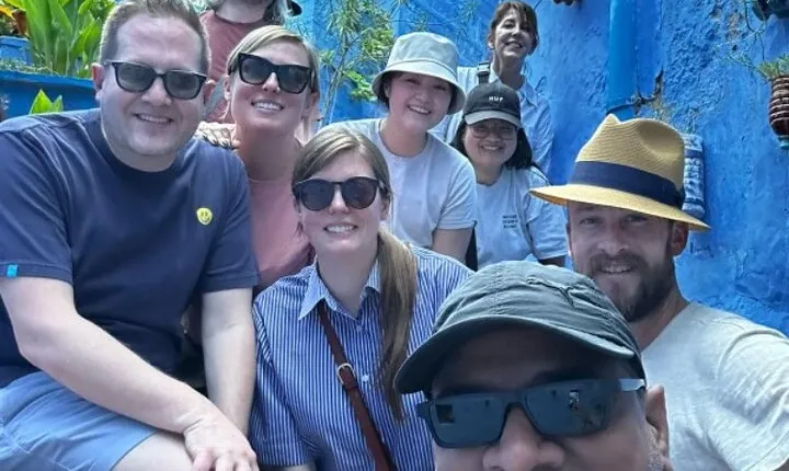 Blue city heritage walk