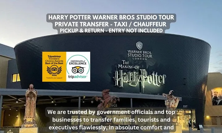 Harry Potter Warner Bros Studio Private Transfer Pickup & Return