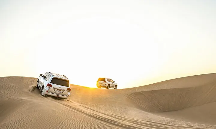 Qatar Desert Safari Adventure Experience .