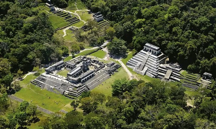 Palenque Archaeological Zone And Agua Azul And Misol-ha Waterfalls