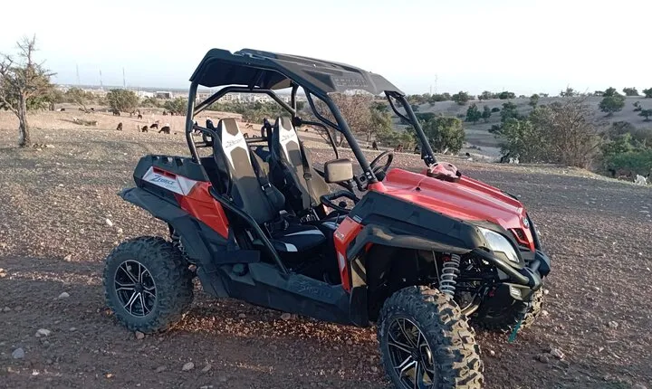 Buggy adventure and tea with Nomade and Gaots in trees + Transfer