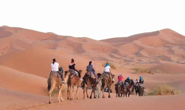 From Fes : 3 days Private Desert Tour to Marrakech via Merzouga