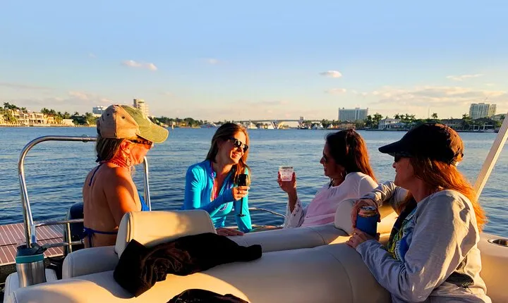 Fort Lauderdale Private Sunset Evening Cruise, 2.5-Hour Boat Tour