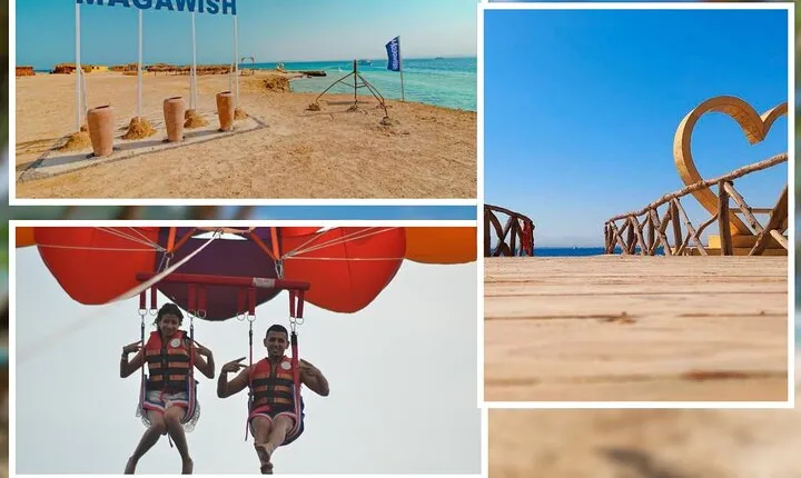 Epic Magawish Island Water Sports, Parasailing & Lunch - Hurghada
