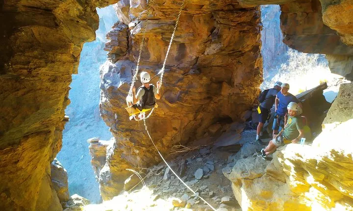 Via Ferrata in Gran Canaria. Vertical adventure park. Small groups
