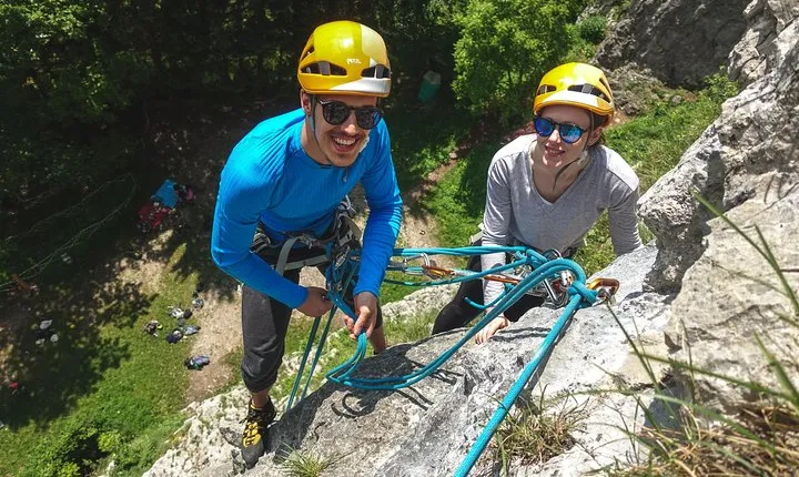 Rock Climbing near Lake Bled