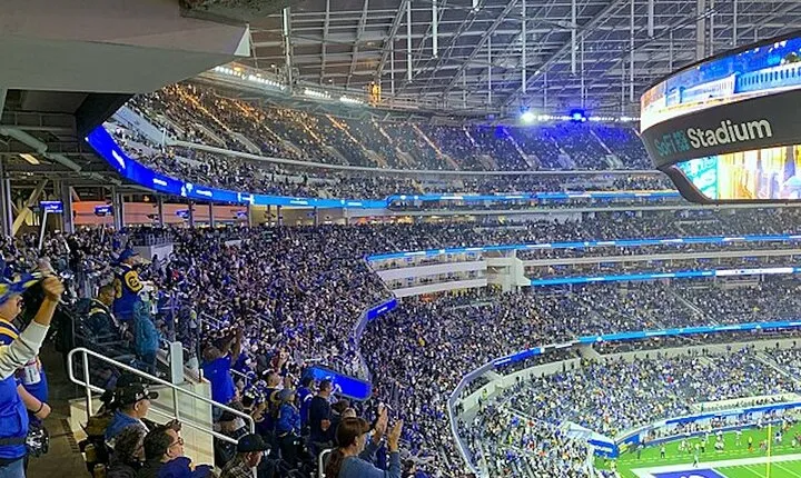 Los Angeles Rams Football Game at SoFi Stadium