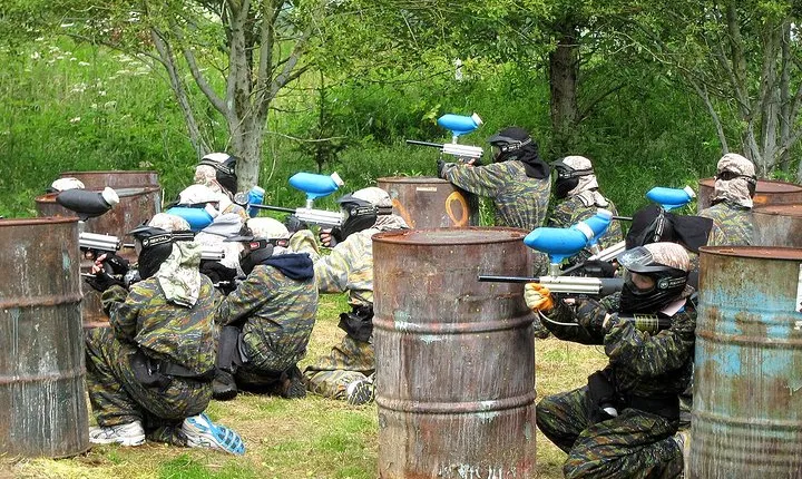 Paintball at Aberfeldy