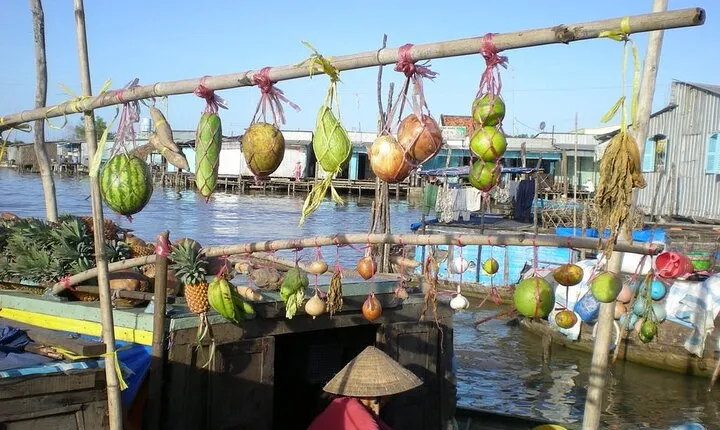 1-day Cai Be and Tan Phong floating market with cooking class (Small group)