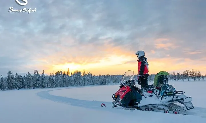 Snowmobile Whole Day Adventure - Small Group