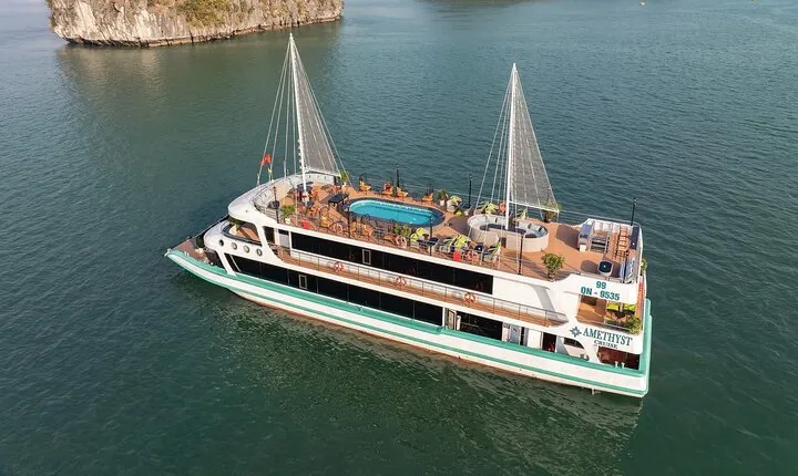 Experience the Best of Halong Bay: 5-Star Day Cruise from Hanoi