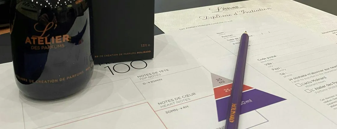 Premium workshop at Molinard Parfums in Grasse city centre