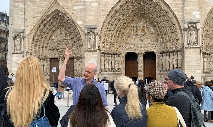 Notre-Dame Cathedral Exterior & Latin Quarter Guided Tour
