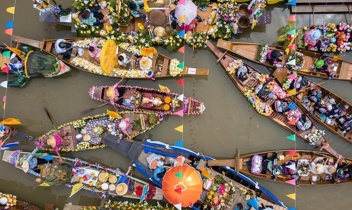 From Bangkok: Damnoen Saduak Floating Market Tour