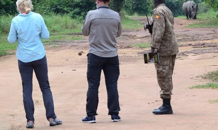1-Day Uganda Rhino Trekking Tour Experience