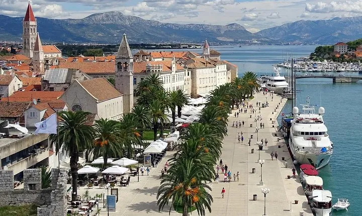 Trogir Old Town & Klis Fortress from Split