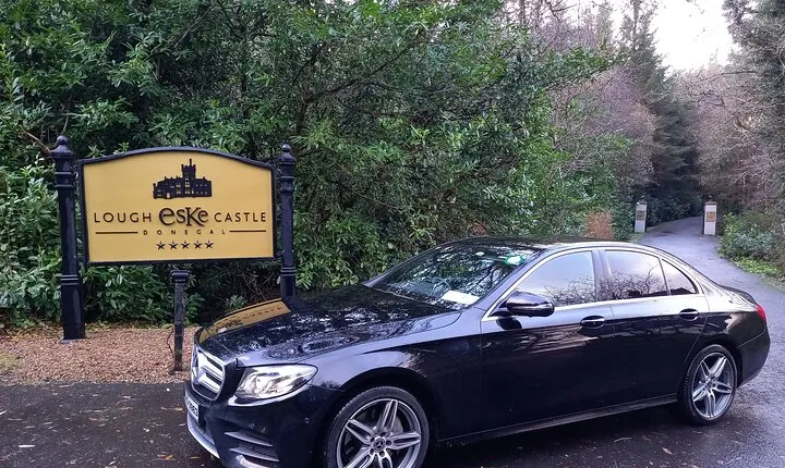 Lough Eske Castle Hotel to Dublin Airport Premium Car Service