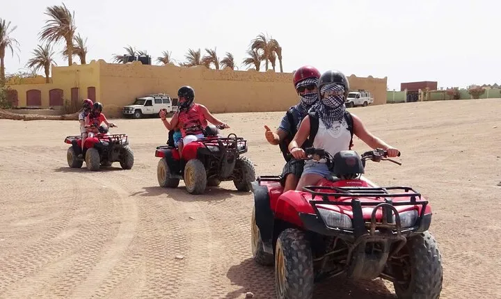 Sunset Super Moto 5 hours Safari with Dinner & Show in Marsa Alam