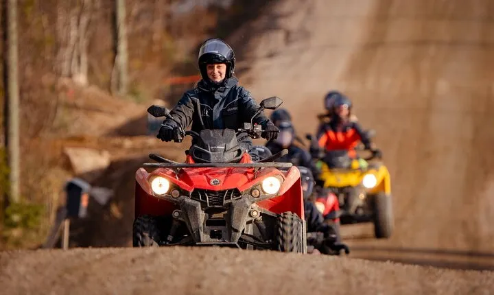 ATV, Huskies and Reindeer Farm Visit in Rovaniemi, Finland