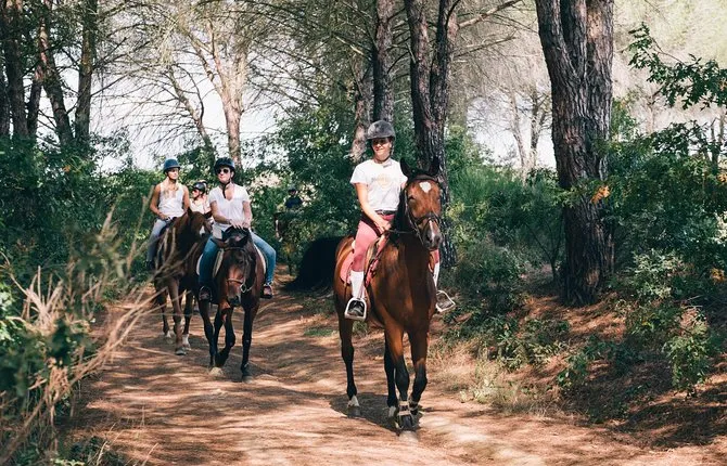 Horseback Riding with wine tasting from San Gimignano