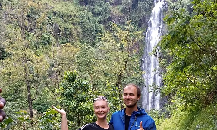 Private Tour to Materuni waterfalls, coffee tour & Kikuletwa hot- springs