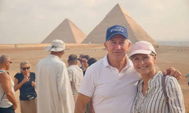 Pyramids, Sphinx, Memphis and Saqqara Private Tour