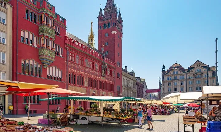 Basel Farmer's Market, Cheese, Chocolate & Pastry Tour