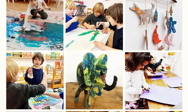 Creative ateliers and workshops for children in Trastevere