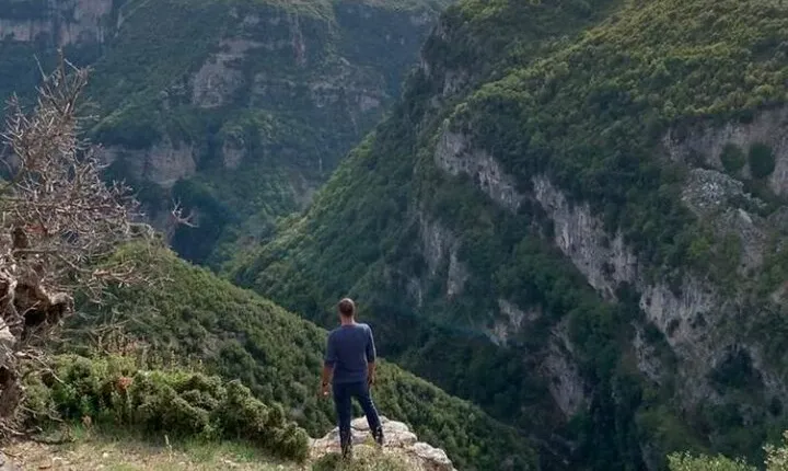 Nivica Canyons from Gjirokaster