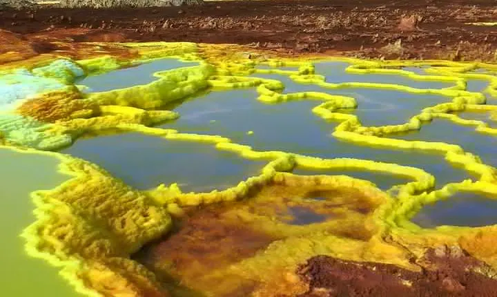 Explore the unique planet, Danakil Depression!