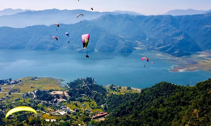 Pokhara in 5 Hours: Lake, Museum, Cave, Falls & Pagoda Hill