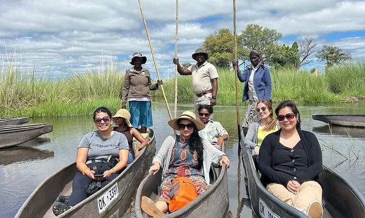 Full-Day Mokoro Experience in the Okavango Delta