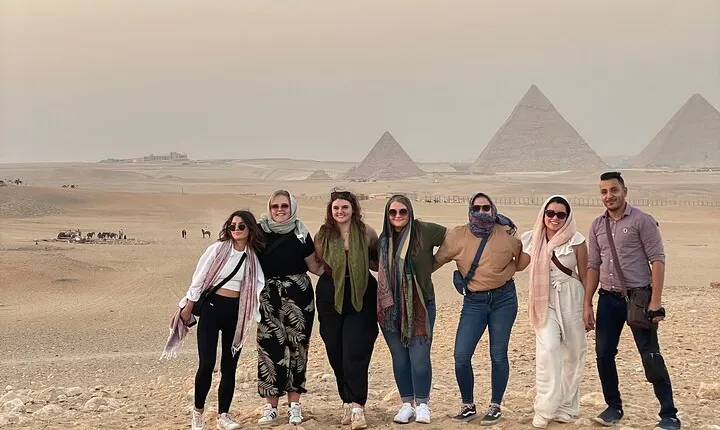 Giza Pyramids , ATV Ride , Felucca Sailing , Khan El Khalili 