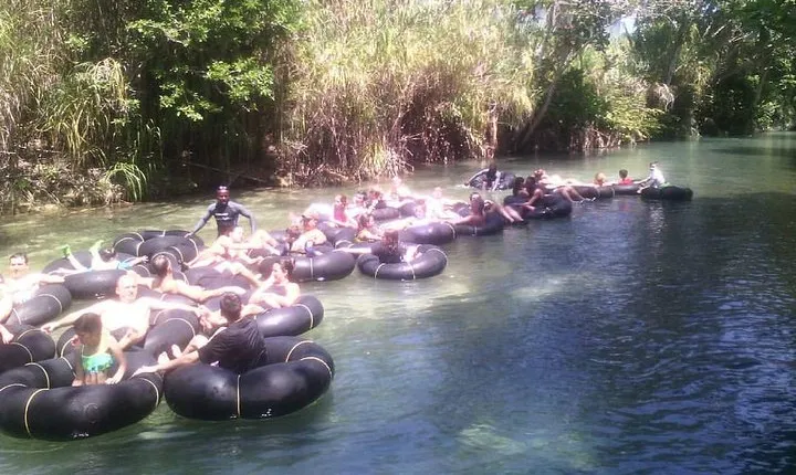 Dunn's River Falls and River Tubing Combo Tour from Ocho Rios & Runaway Bay. 