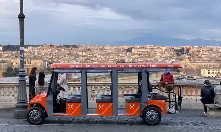 VIP Rome Golf Cart Food Tour with Eating Europe