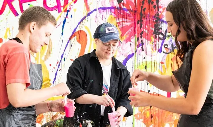 Private Acrylic Painting Class in Chicago