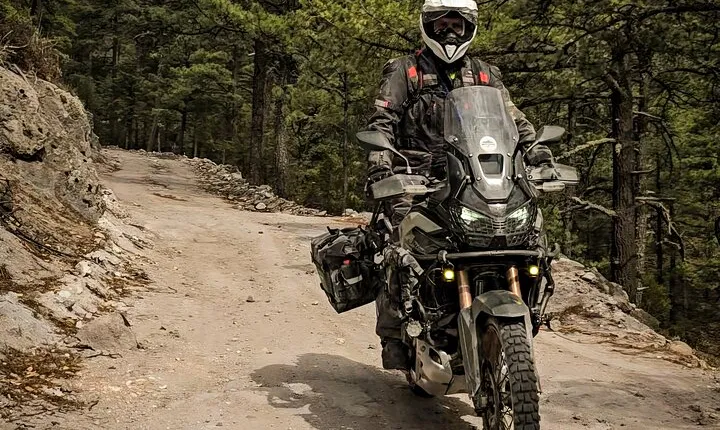 Off-Road Motorcycle Ride through the Copper Canyon