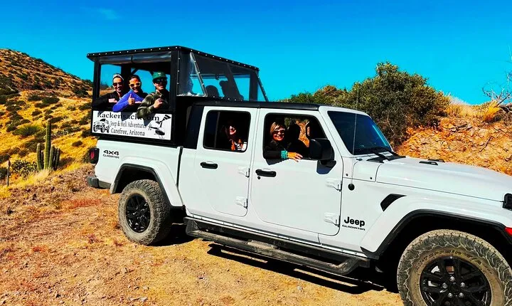 Sonoran Desert To MountainTop Jeep Tour minutes from Scottsdale