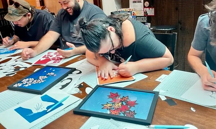 Japanese Kirie Paper Cutting Workshop: Create Your Own Art