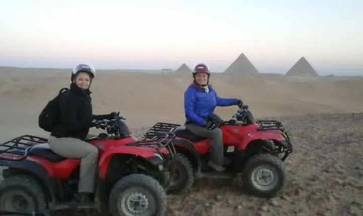 ATV Ride at the Desert of Giza Pyramids