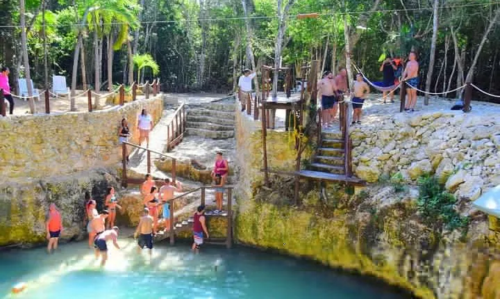 Fun & Adrenaline Atv (single) Cenote and Zipline.