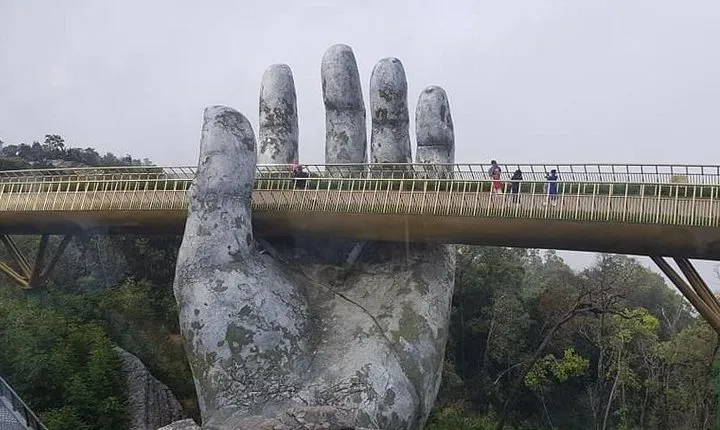 Golden Bridge Ba Na & My Son Holyland from Hotels in Hue - Da Nang - Hoi An City