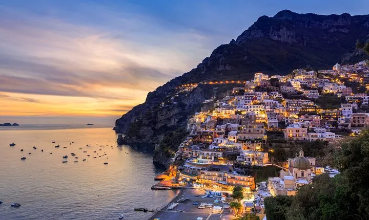Amalfi Coast Sunset Tour & Dinner