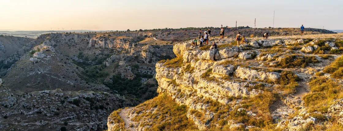 Murgia park and rock churches tour in Matera