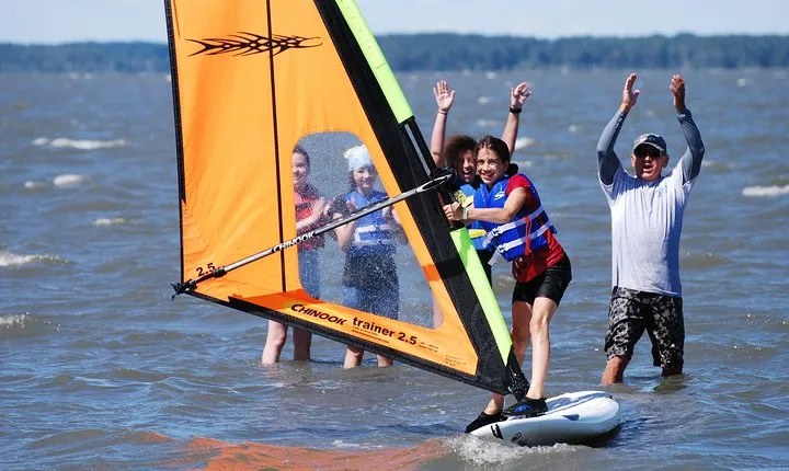 Windsurfing Lesson on Rehoboth Bay