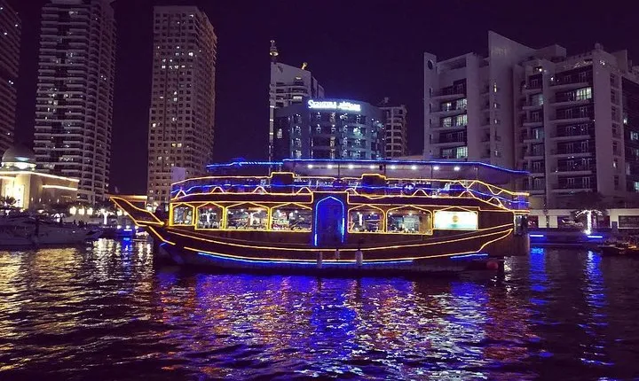 Dhow Boat Dinner Cruise in Dubai