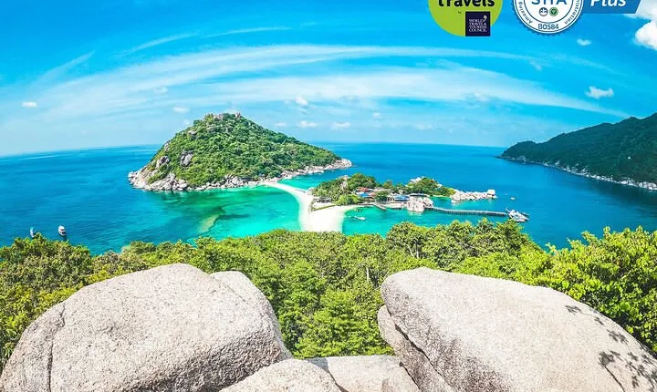 Full-Day Cruise of Koh Nang Yuan and Koh Tao From Koh Samui